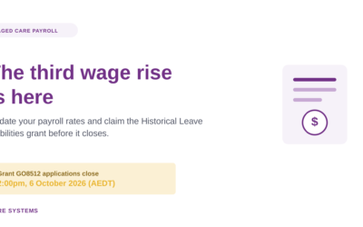 The third wage rise has landed. Here’s how to update your payroll and claim support for the cost